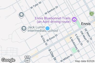 Map image of the property - 508 W Baylor St