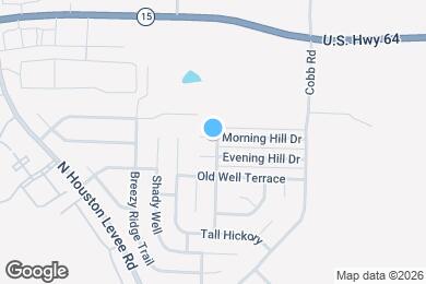 Map image of the property - 2793 Oak Barn Ln