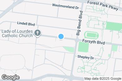 Map image of the property - 7046 Forsyth Blvd