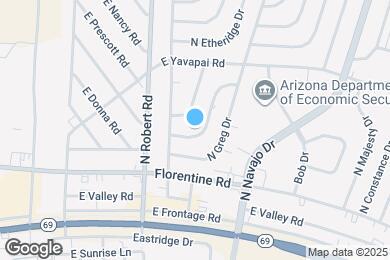 Map image of the property - 3198 N Bumblebee Dr