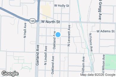 Map image of the property - Storer Avenue Apartments