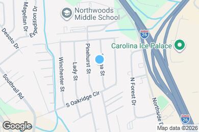 Map image of the property - 7621 Selma St