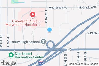 Map image of the property - Creekside Apartments