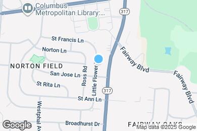 Map image of the property - 184 Little Flower Ln