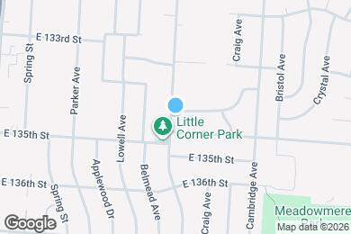 Map image of the property - 6601 E 134th St