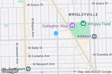 Map image of the property - 1204 Addison W St