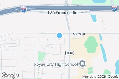 Map image of the property - 3213 Shady River Trail