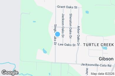 Map image of the property - 20 Single Oaks Dr