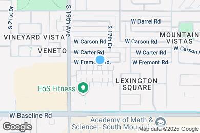 Map image of the property - 1746 W Minton St