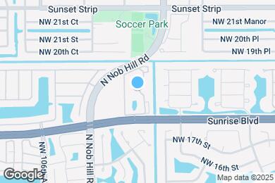 Map image of the property - 10111 W Sunrise Blvd