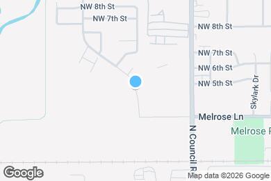 Map image of the property - 507 N Davis Ave