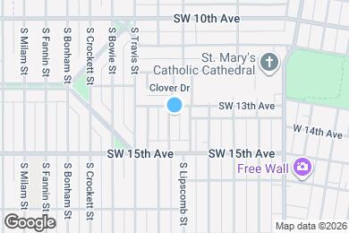 Map image of the property - 1305 S Parker St