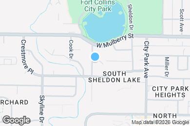 Map image of the property - 520 S Bryan Ave