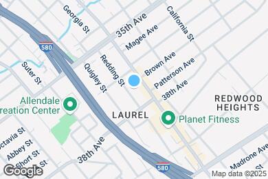 Map image of the property - 3810 Redding St