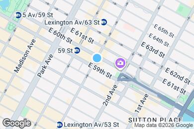 Map image of the property - 205 E 59th St