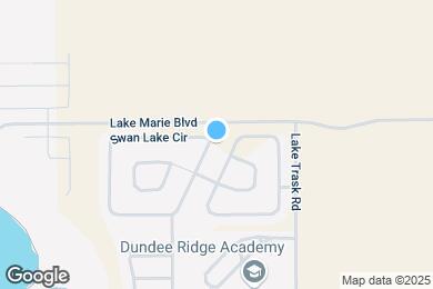 Map image of the property - 1367 Swan Lake Cir