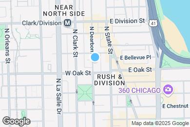 Map image of the property - 1021 N Dearborn St