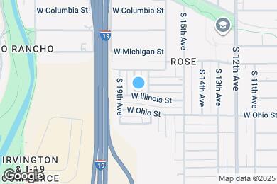 Map image of the property - 4541 S 18th Ave