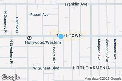 Map image of the property - 1645 N Harvard Blvd