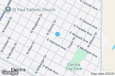 Map image of the property - 518 N Wilbarger St