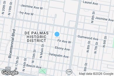 Map image of the property - 605 N 12th St