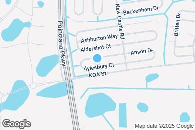 Map image of the property - 322 Aylesbury Ct