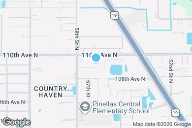 Map image of the property - 5685 109th Ave N