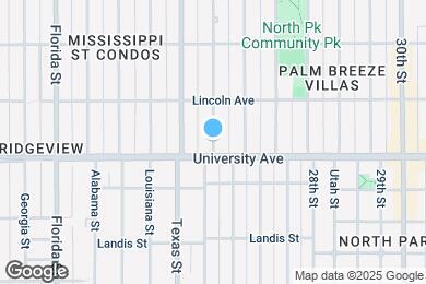 Map image of the property - 3928 Arizona St