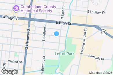 Map image of the property - 166 E Pomfret St