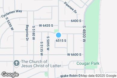 Map image of the property - 5030 W 6515 S