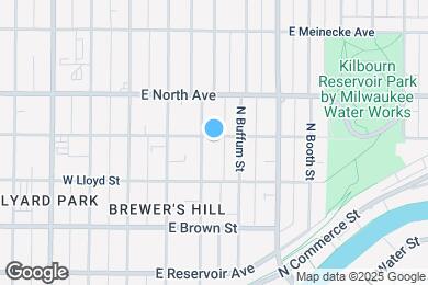 Map image of the property - 315 E Garfield Ave