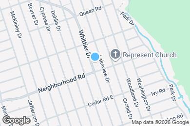 Map image of the property - 83 Whittier Dr