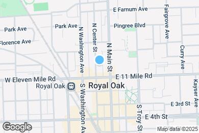 Map image of the property - Downtown Royal Oak-Free Month's Rent