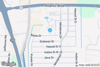 Map image of the property - 10847 Bahia Dr