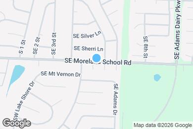 Map image of the property - 3200 SE 5th St