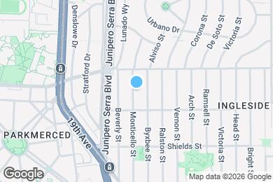 Map image of the property - 346 Monticello St