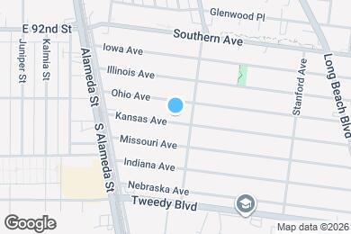Map image of the property - 2565 Kansas Ave
