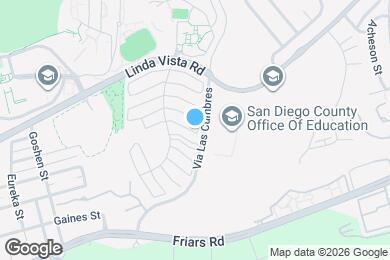 Map image of the property - 6380 Caminito Telmo