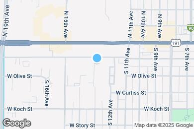 Map image of the property - 1232 W Babcock St