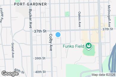 Map image of the property - 3720 Wetmore Ave