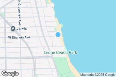 Map image of the property - 1209 W Sherwin Ave