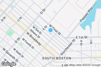 Map image of the property - 350 W 2nd St