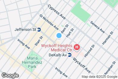 Map image of the property - 404 Suydam St