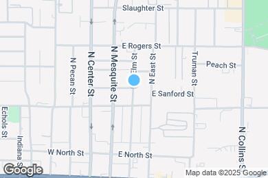 Map image of the property - 507 N Elm St