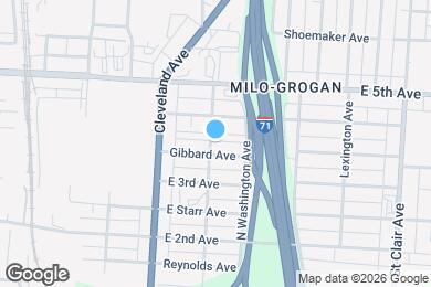 Map image of the property - 990 N 9th St