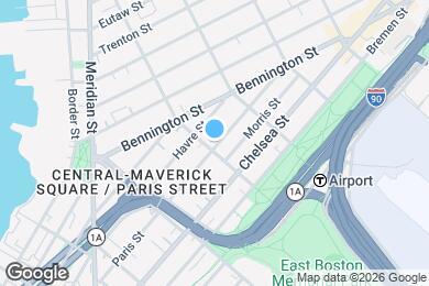 Map image of the property - 234 Paris St
