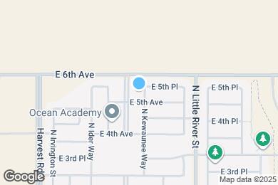 Map image of the property - 555 N Kewaunee Way