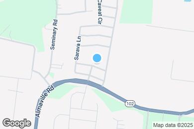 Map image of the property - 406 Birdstone Dr