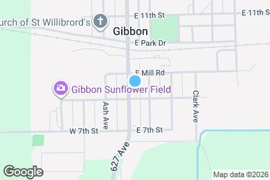 Map image of the property - 823 1st Ave