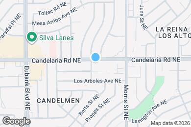 Map image of the property - 10204 Candelaria Rd NE
